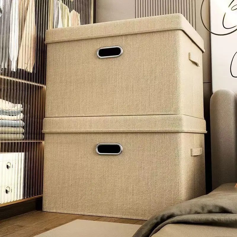 Fabric Storage Box Foldable Garment Socks Underwear Toy Washable Organizer