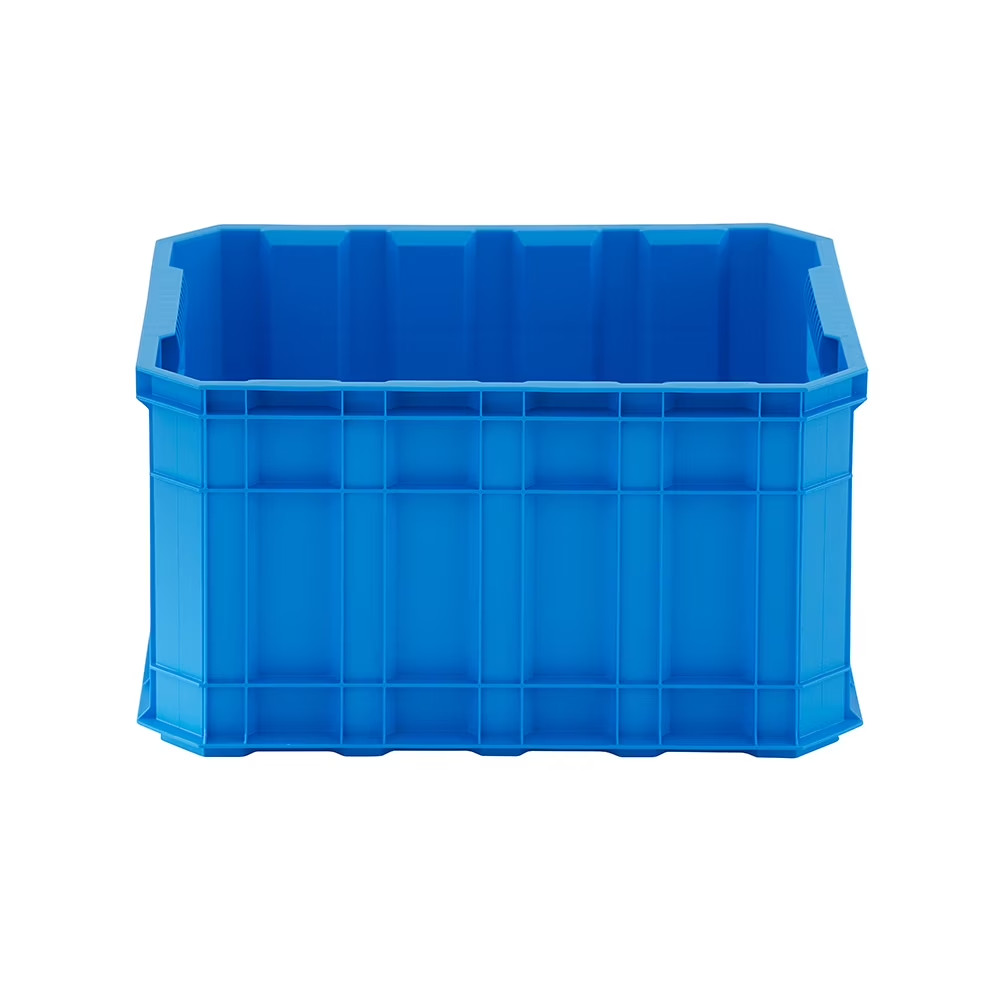 8.5 Gallon Stackable Utility Crate, Blue