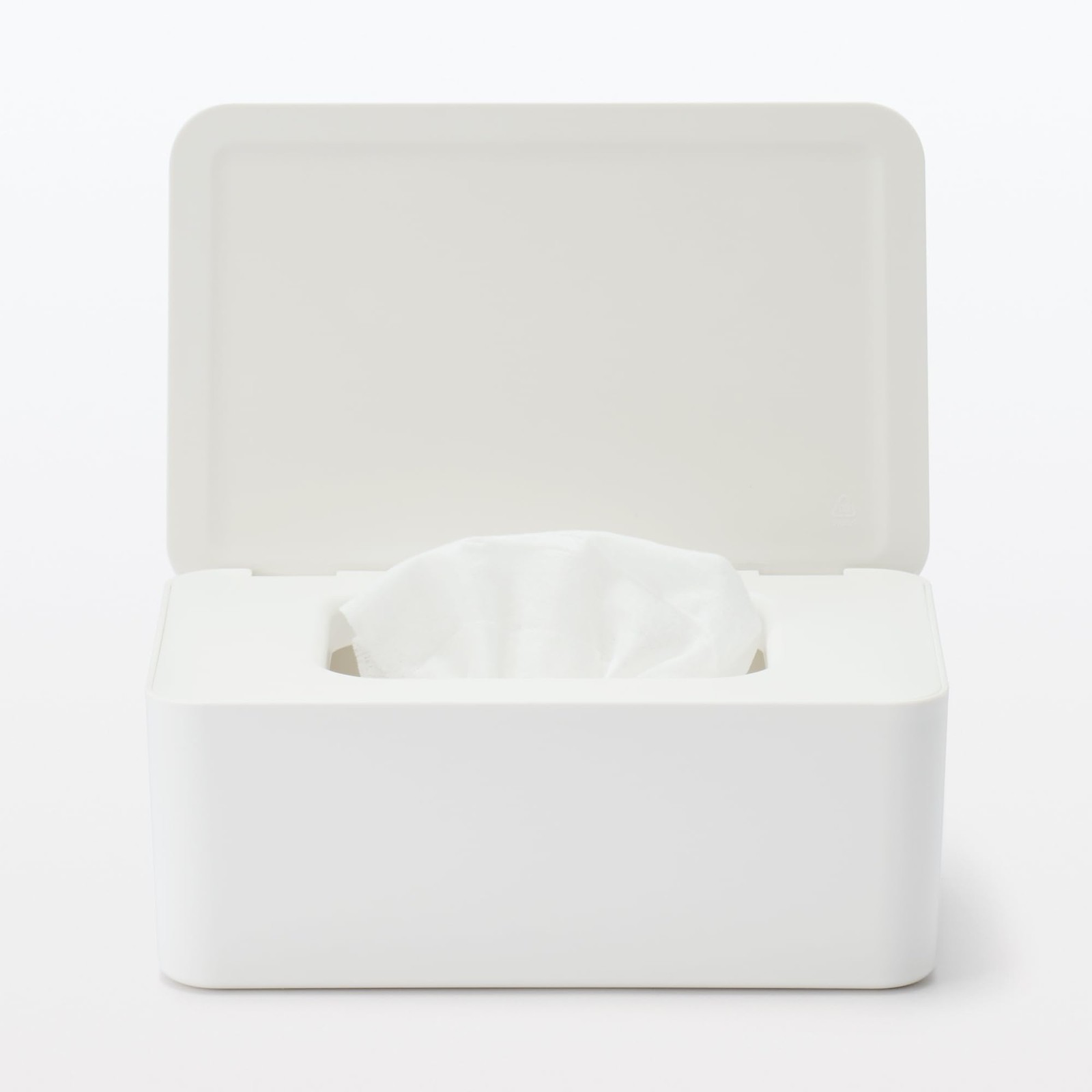 MUJI Wide-Mouth Wet Tissue Case, Approx. 19cm (W) x 12cm (D) x 7cm (H)