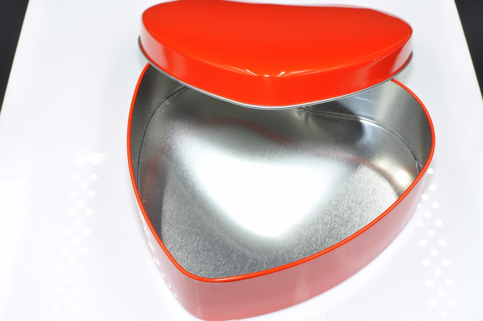 8 × New Heart Shape Metal Tin Trinket Storage Case Gift Box For Wedding Party
