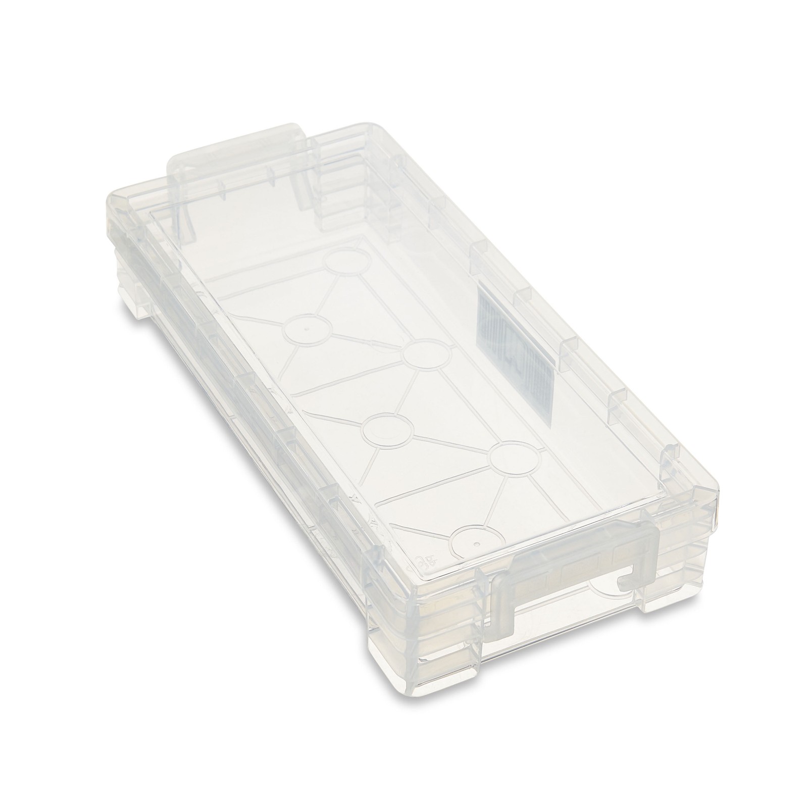 Pen+Gear Slim Storage Box, 8pk, Clear, Desktop Organizer, Plastic