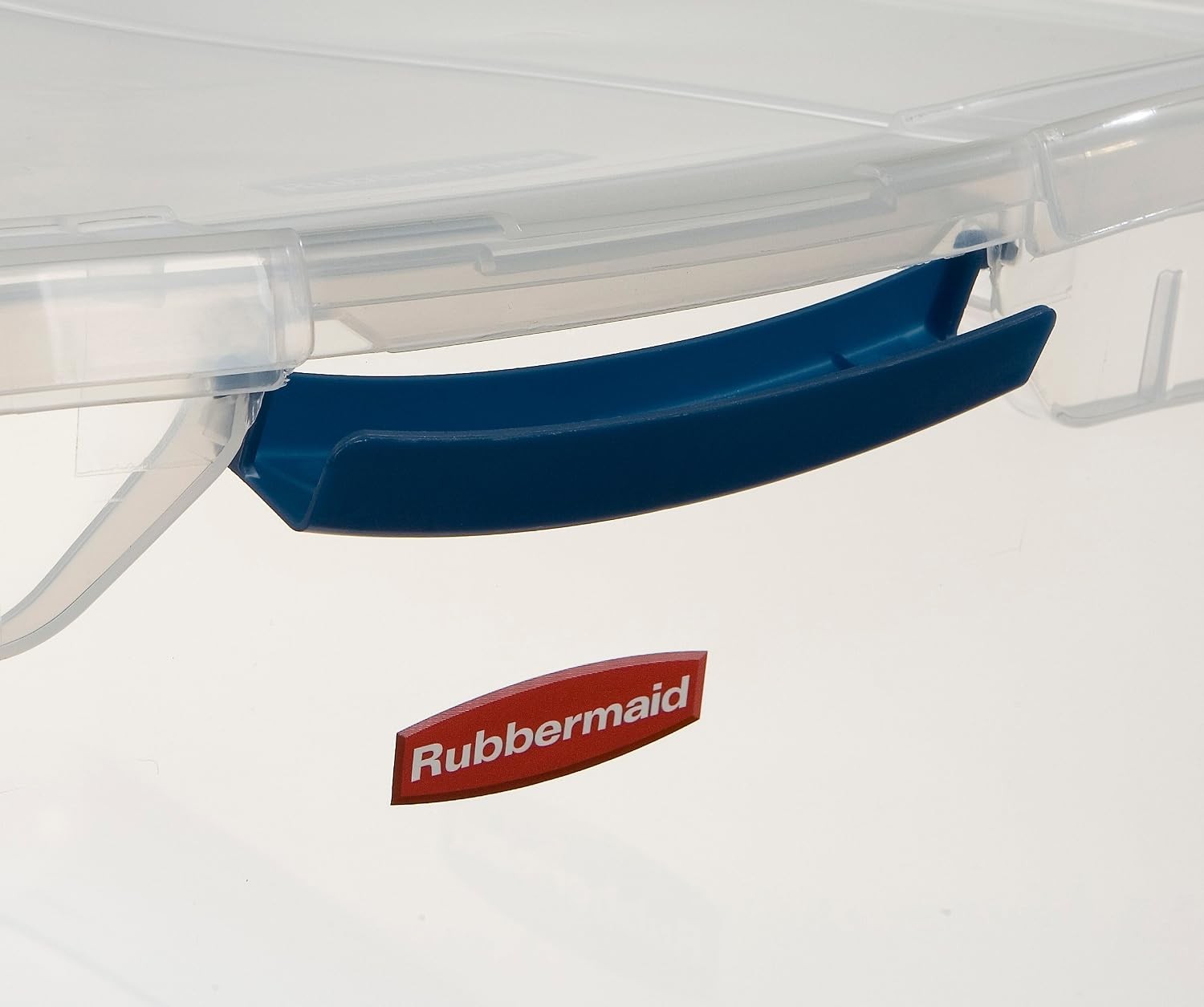 Clever Store Latching Storage Tote Container Clear 30-Qt FG3Q2500CLMCB)
