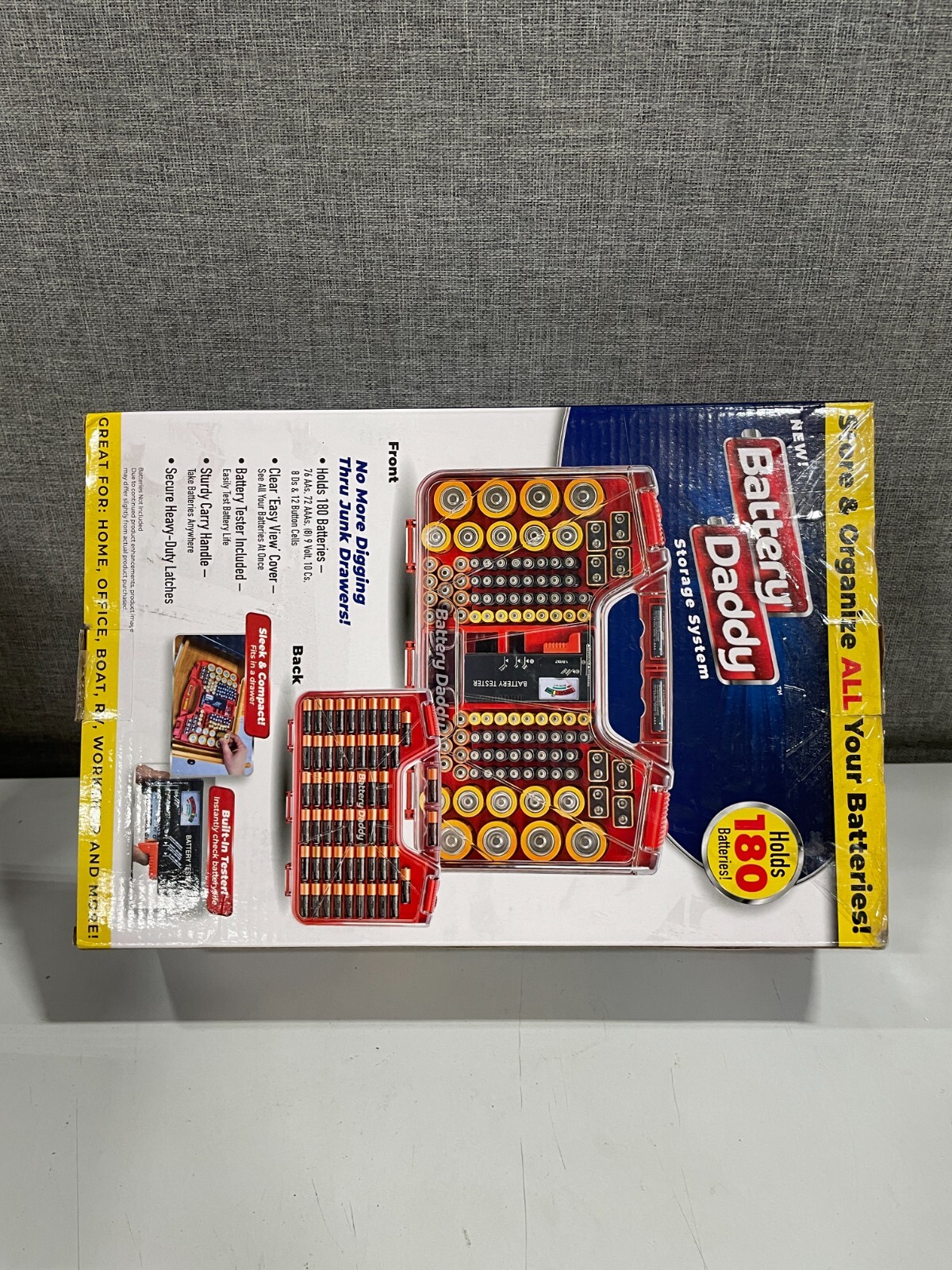 Battery Daddy Smart Storage Battery Contanier