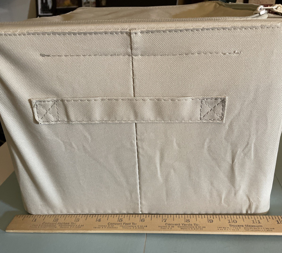 Two Collapsible Storage Scobus Containers 16&Prime; X 12&Prime; X 8&Prime;. Canvas with metal fram