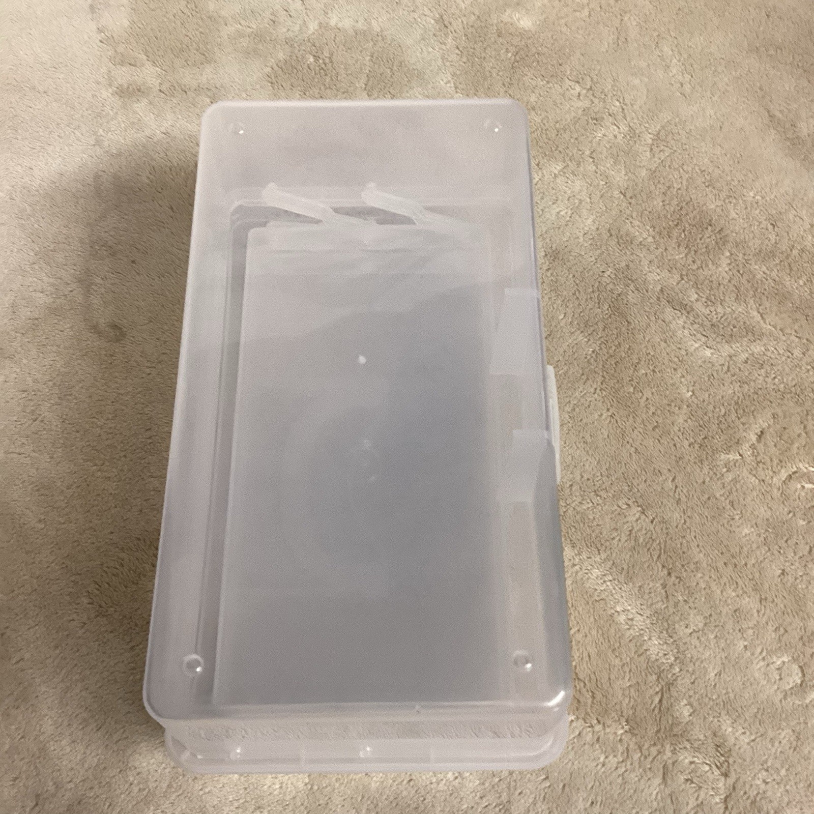 Mini Two Traw Storage Box New