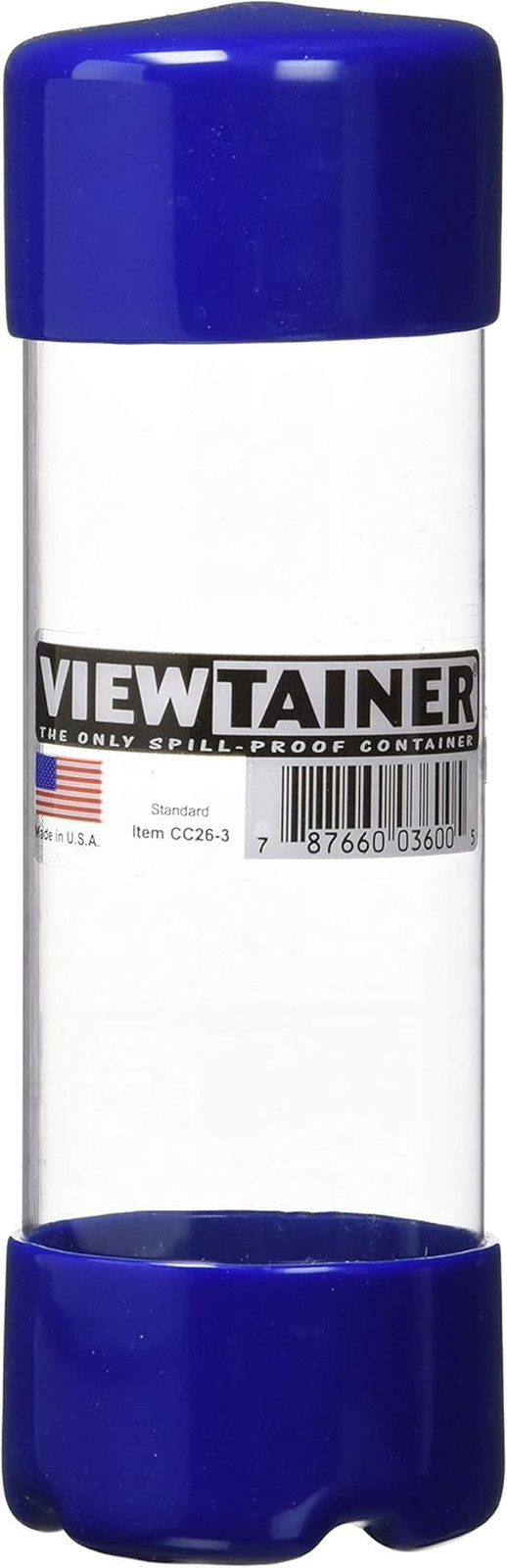 Storage Container, 2 X 6 Inch, Blue