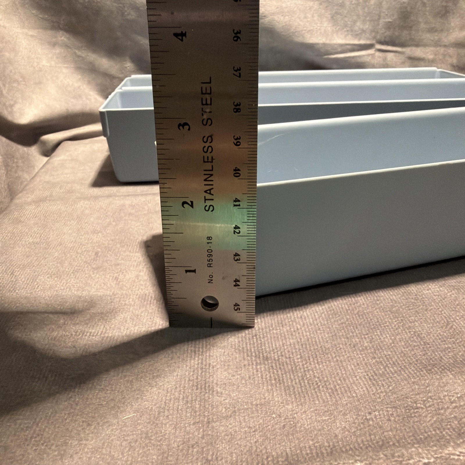 Rubbermaid Blue Interlocking Drawer Organizers No # 2912 & 2910