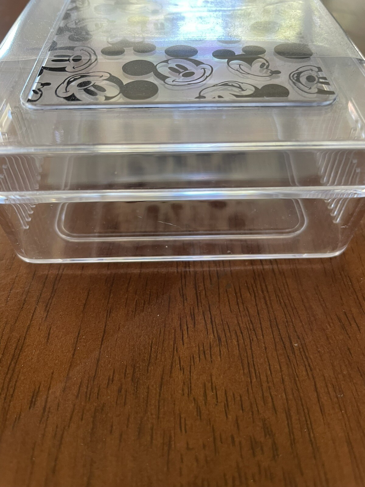 Daiso Mickey Mouse Transparent Cases, Organizer Set of 3