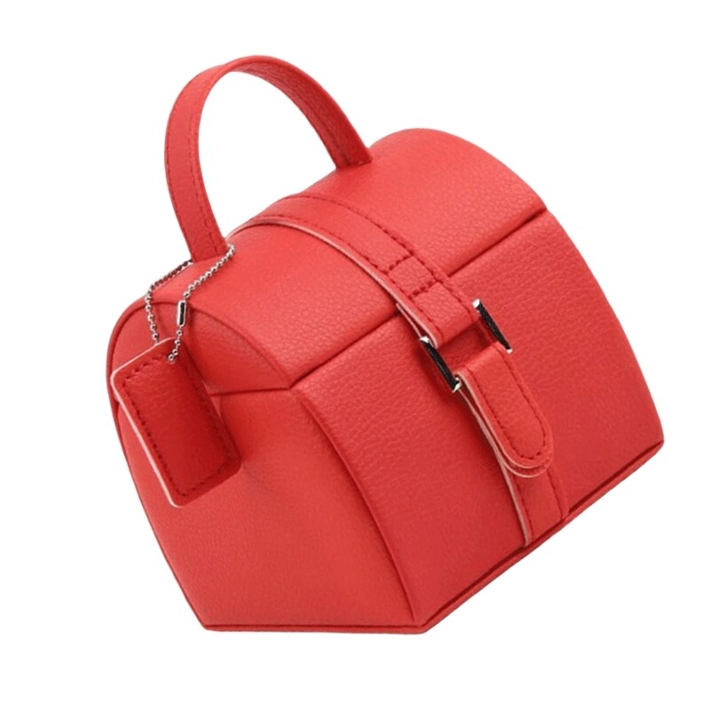 Portable Compact Travel Jewelry Case Portable Storage for Accessories
