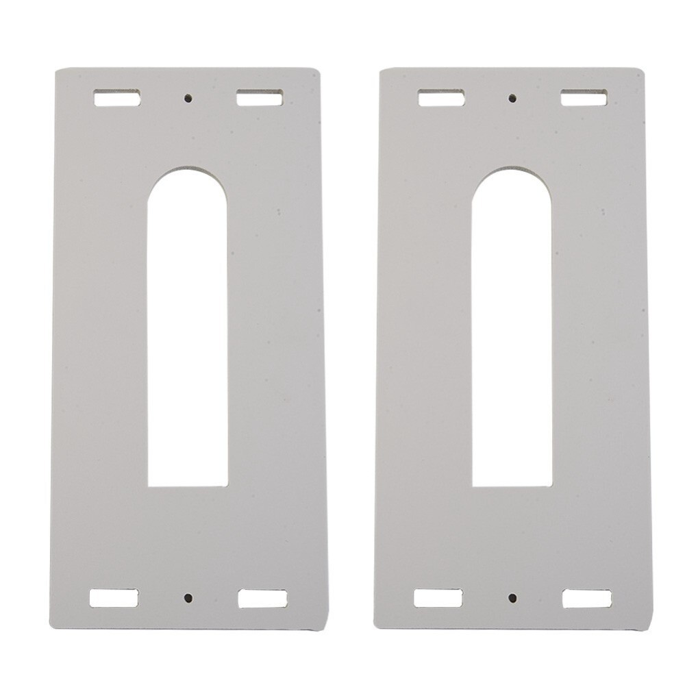 White Wifi Router Rack Box Shelf Storage Wall Mounted Wireless Bracket Cable