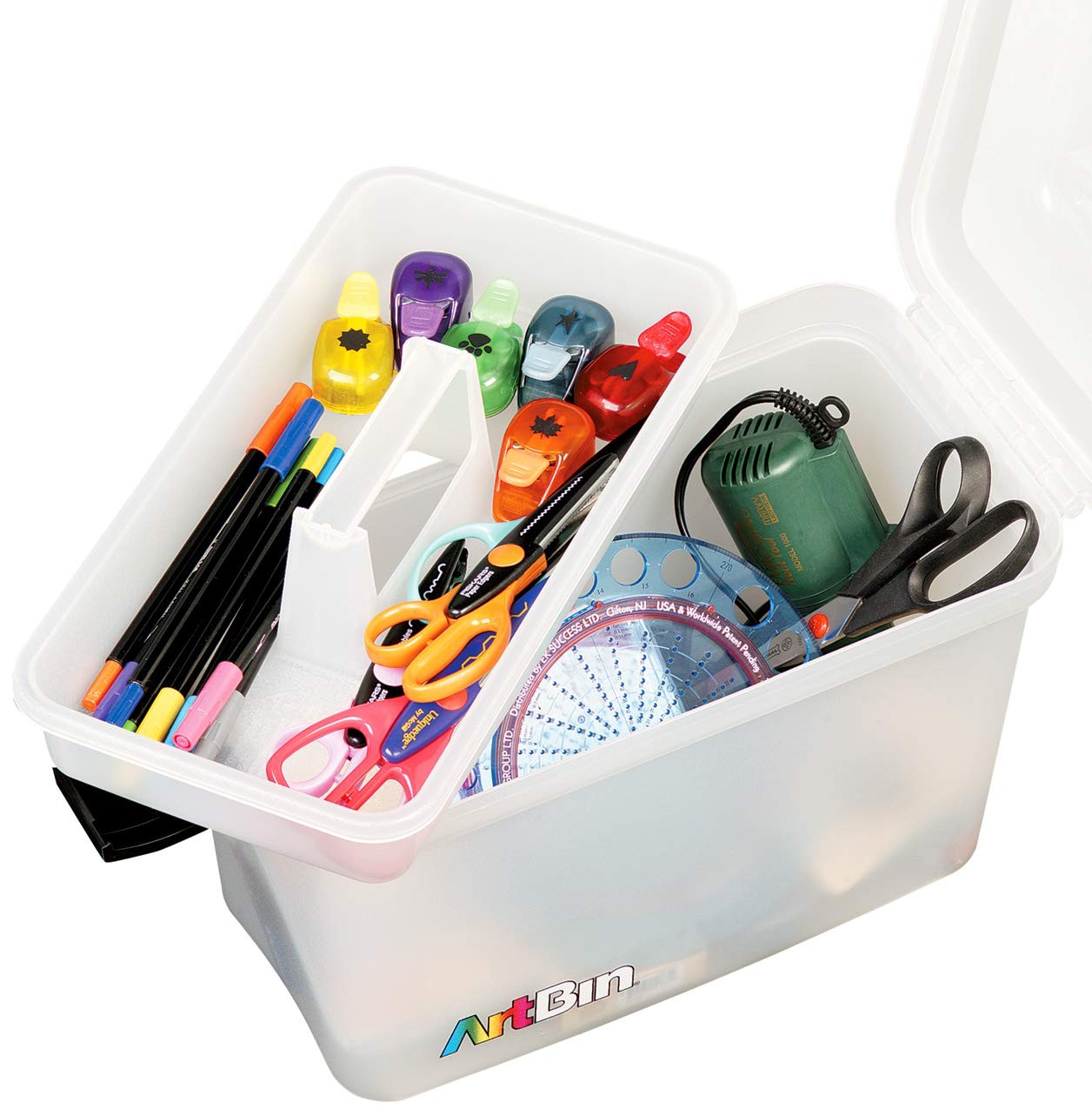 8408AB Sidekick Carrying Case, Portable Art & Craft Organizer with Handle, [1] P