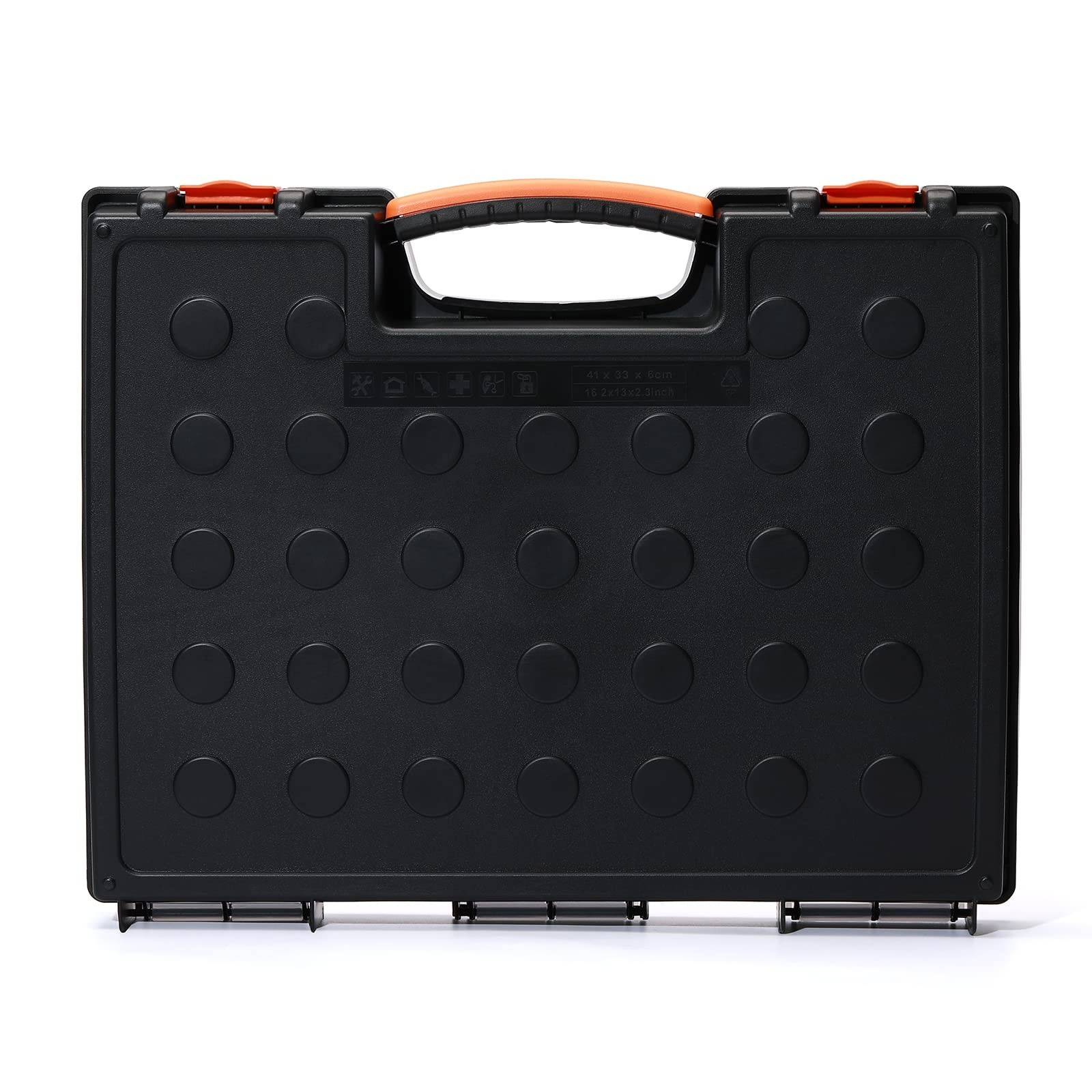 Multi-Purpose Portable Organizer Box Set – 2PCS with 44 Removable Compartments,