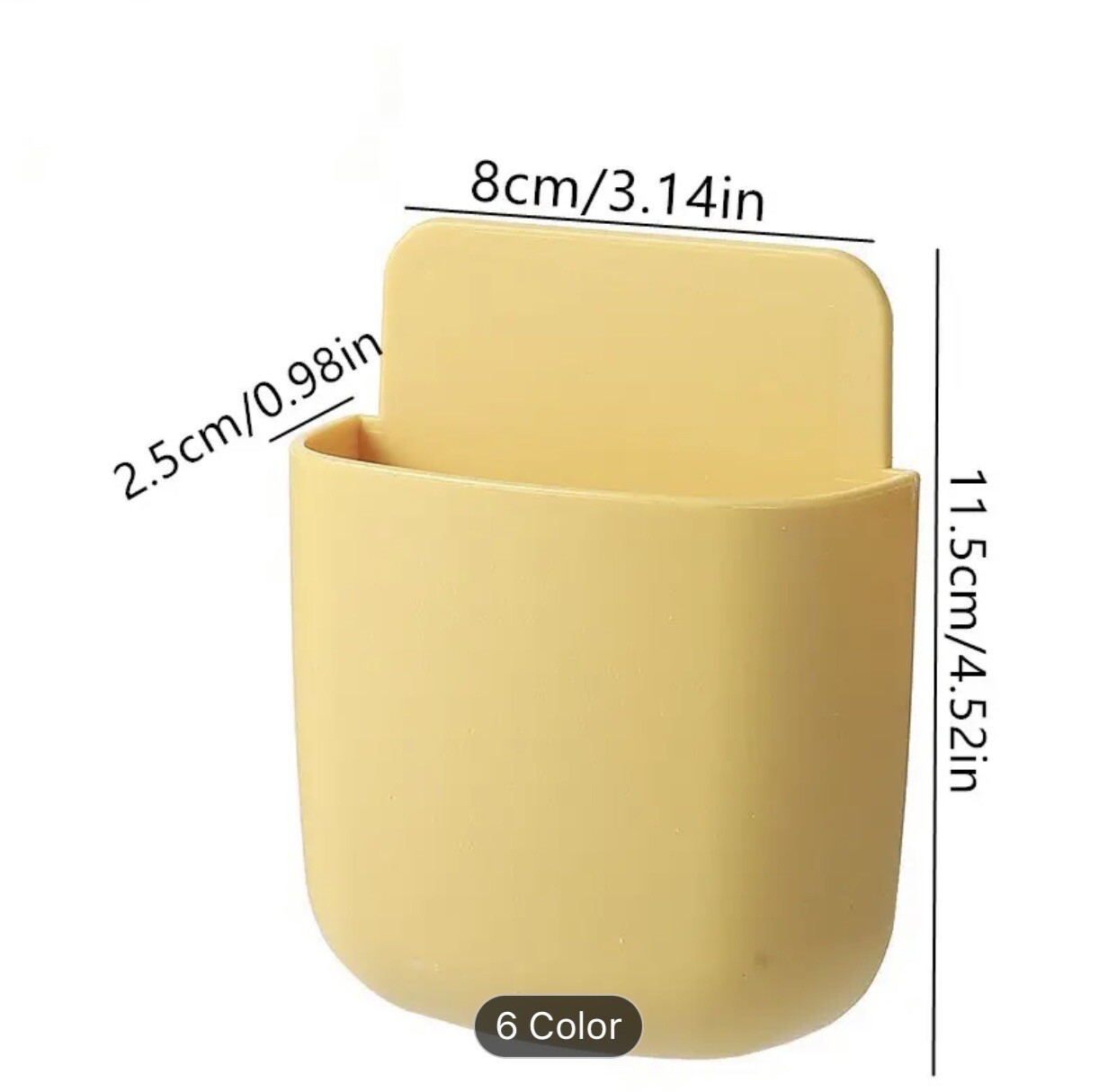Wall mounted storage box organizer. Caja de Almacenamiento Montada En La Pared.