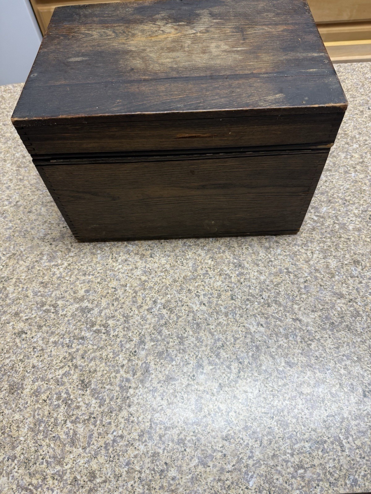 Handmade Lead Lined Wood Box Storage 9Lb 11.5×8.125×7.75”H W Lock No Key EUC