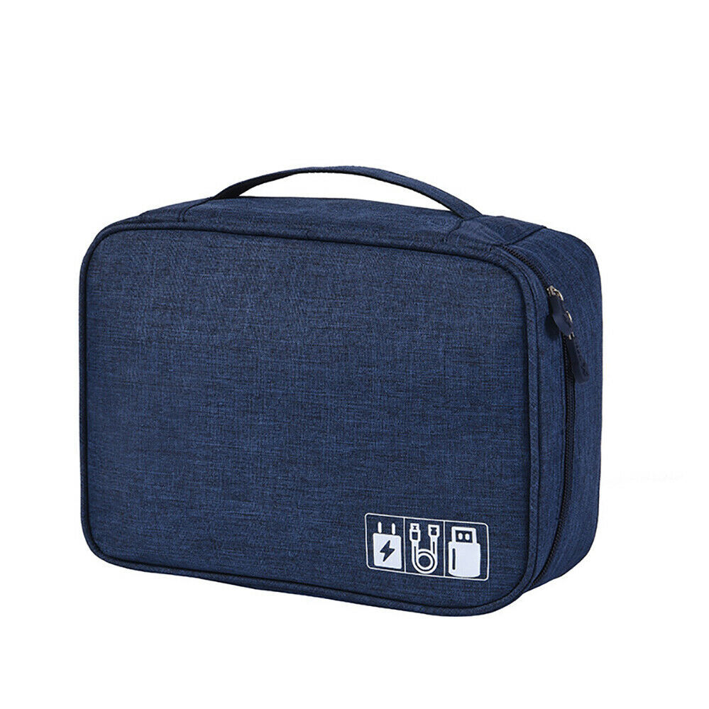 USB Travel Cable Bag Organizer Charger Storage Electronics Case Cord Accessories