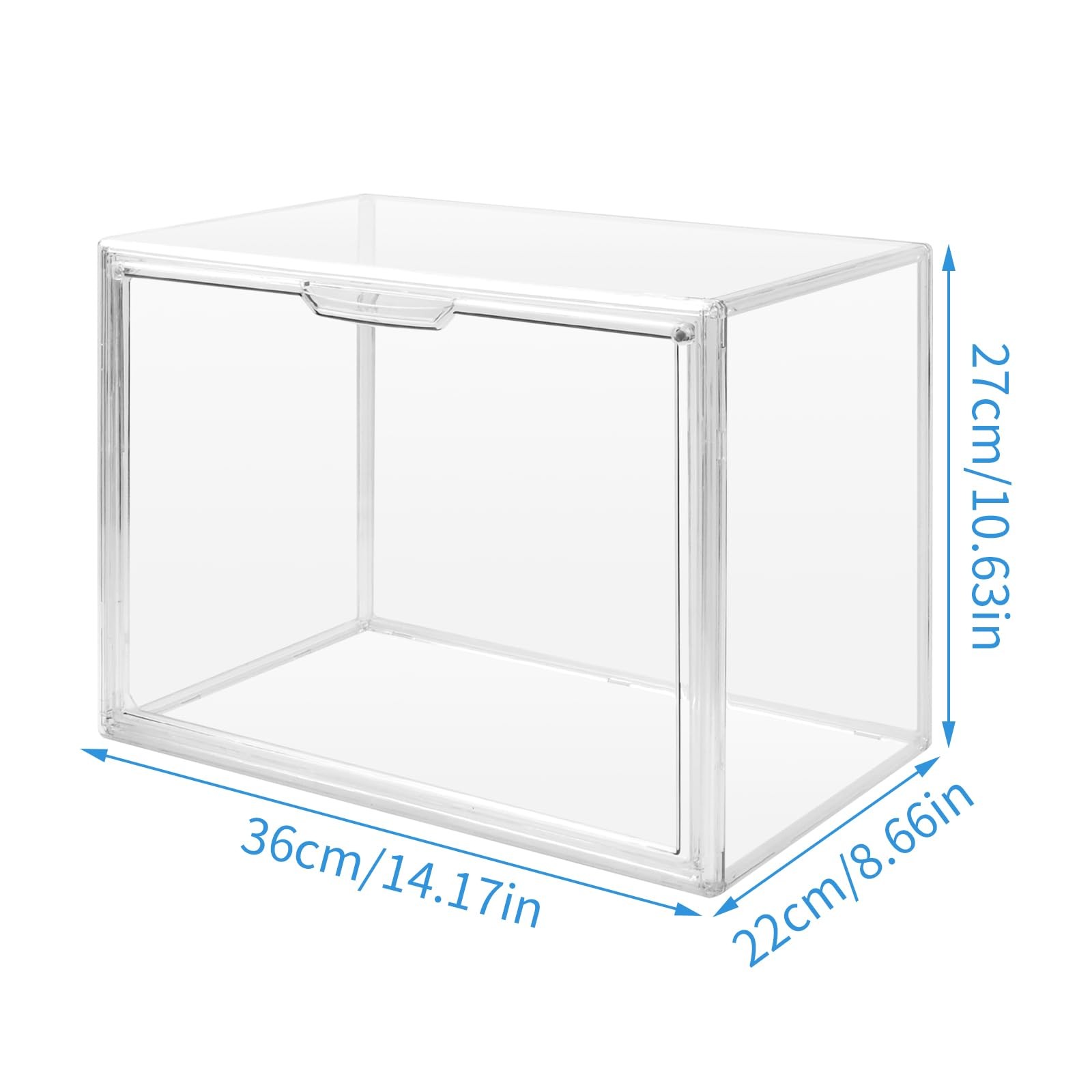 Storage Boxes for Drawer, Transparent, Storage for Bathroom, M…