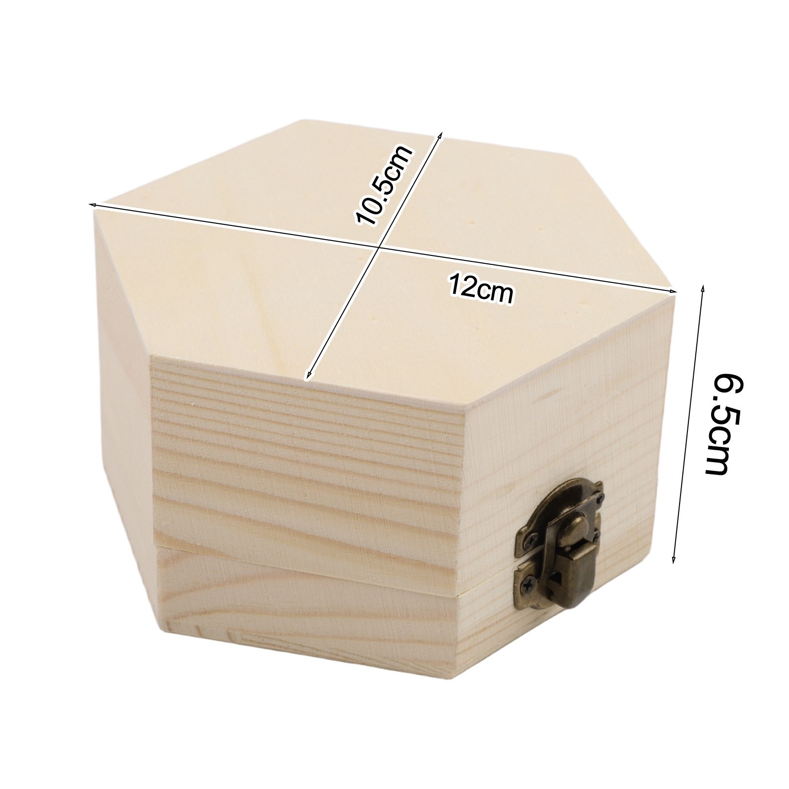 Holder Storage Box Jewelry Box Christmas Toys DIY Toys Gifts Hexagonal