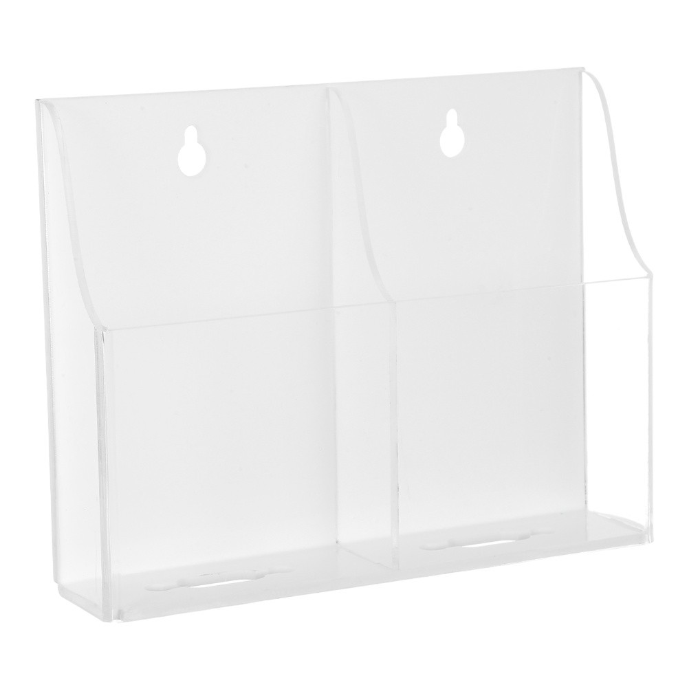 Cell Phone Box Wall-mounted Charging Bracket Remote Holder Shelf