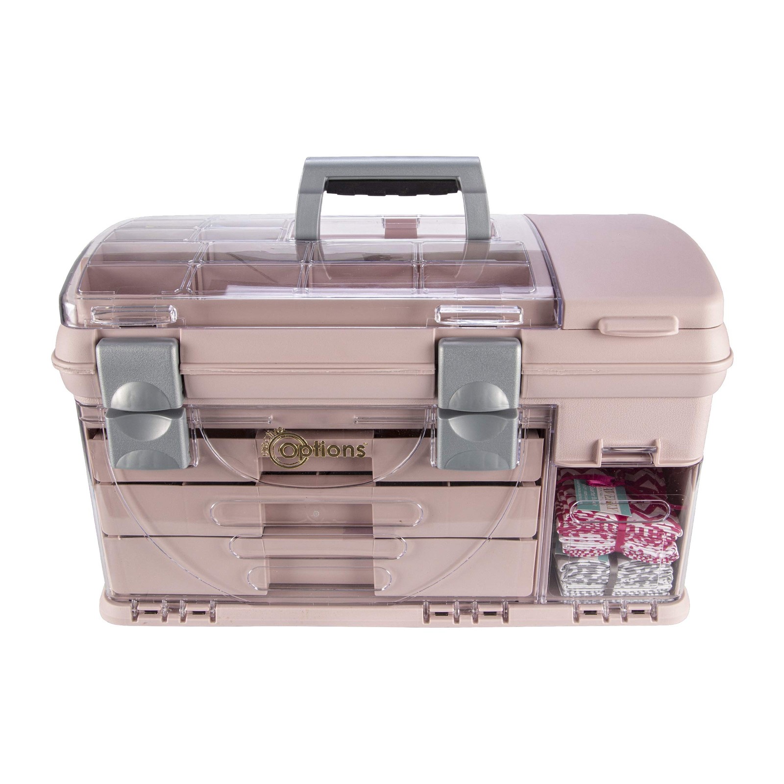 Large Three Drawer Organization System – with Two Small Utility Stows | Battery