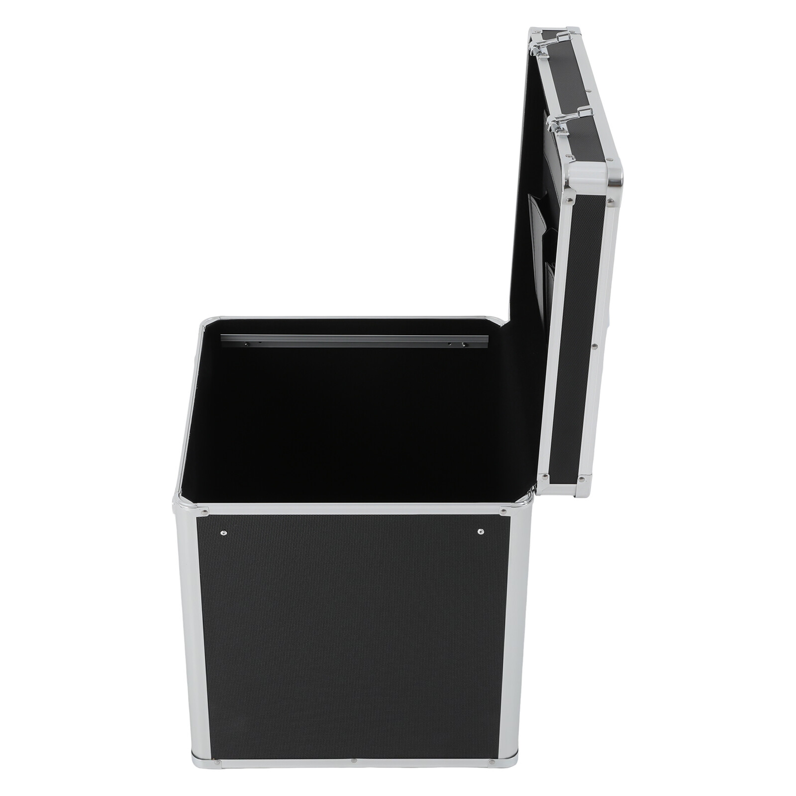 Vinyl Record Holder Storage Vintage Case Carrying Locking 50 Album Organizer NEW