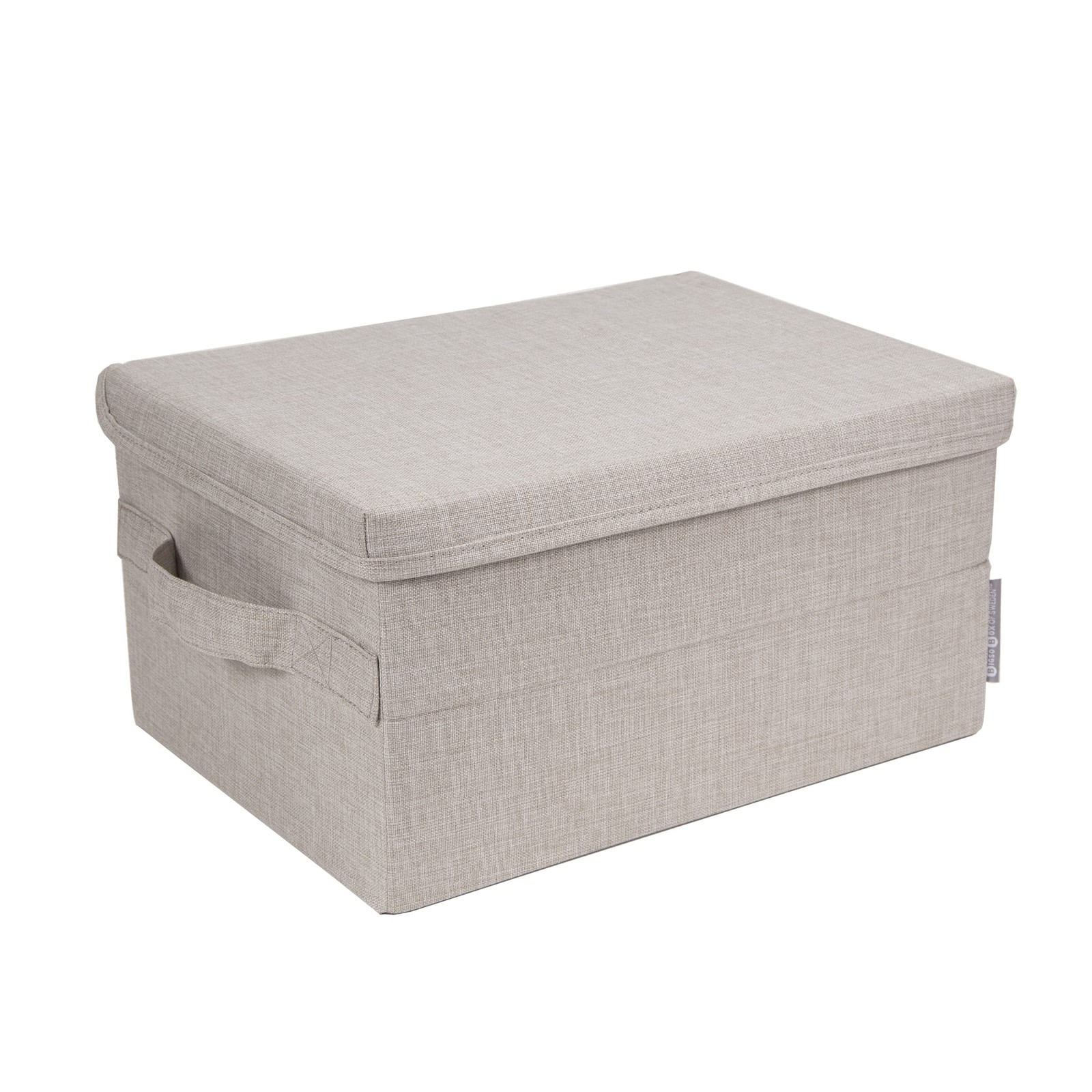 BIGSO Medium Storage Box with Lid and Handle – Poly Cupboard Box…