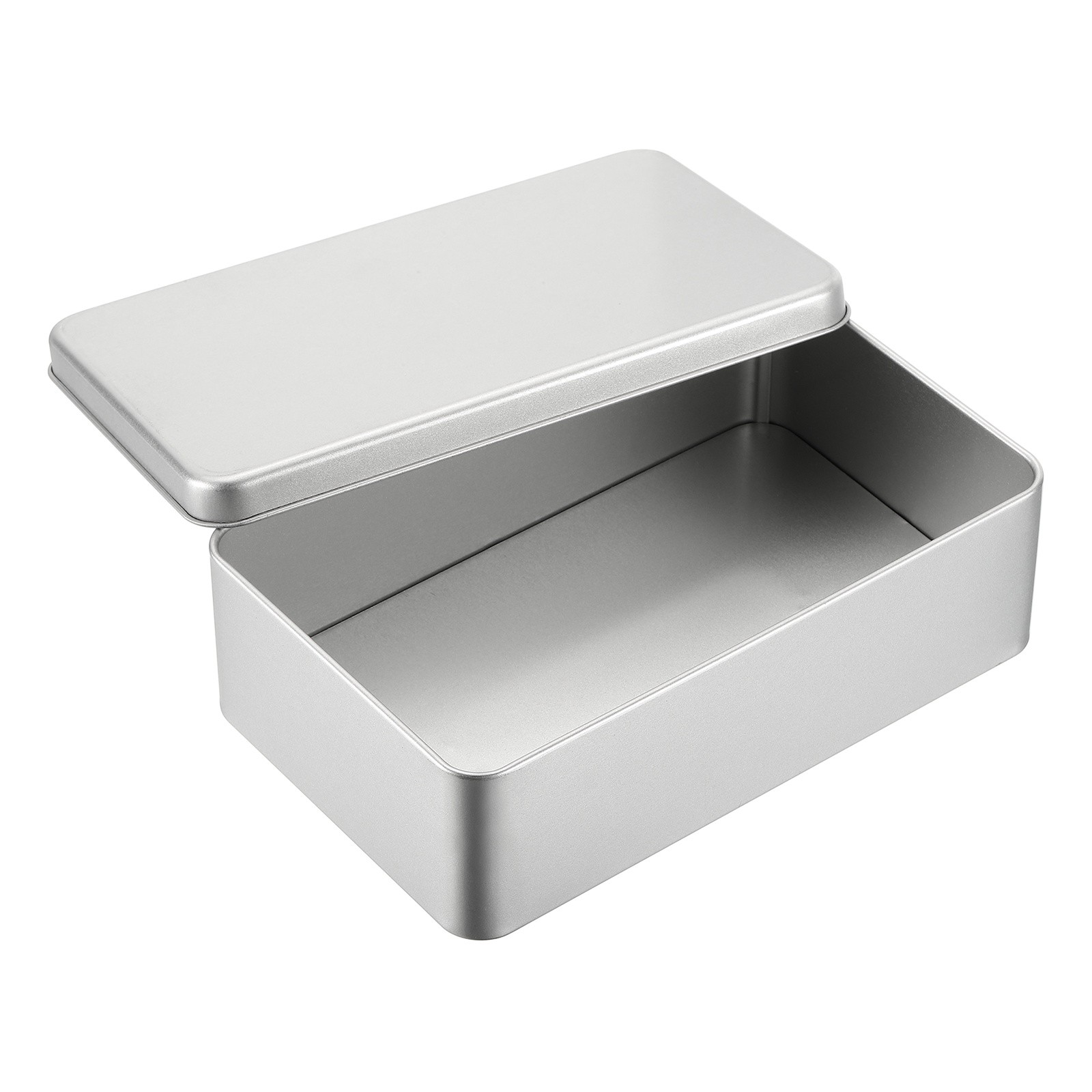 7.1 x 4.6 x 2.2 Inch Rectangular Storage Tins Box with Lid