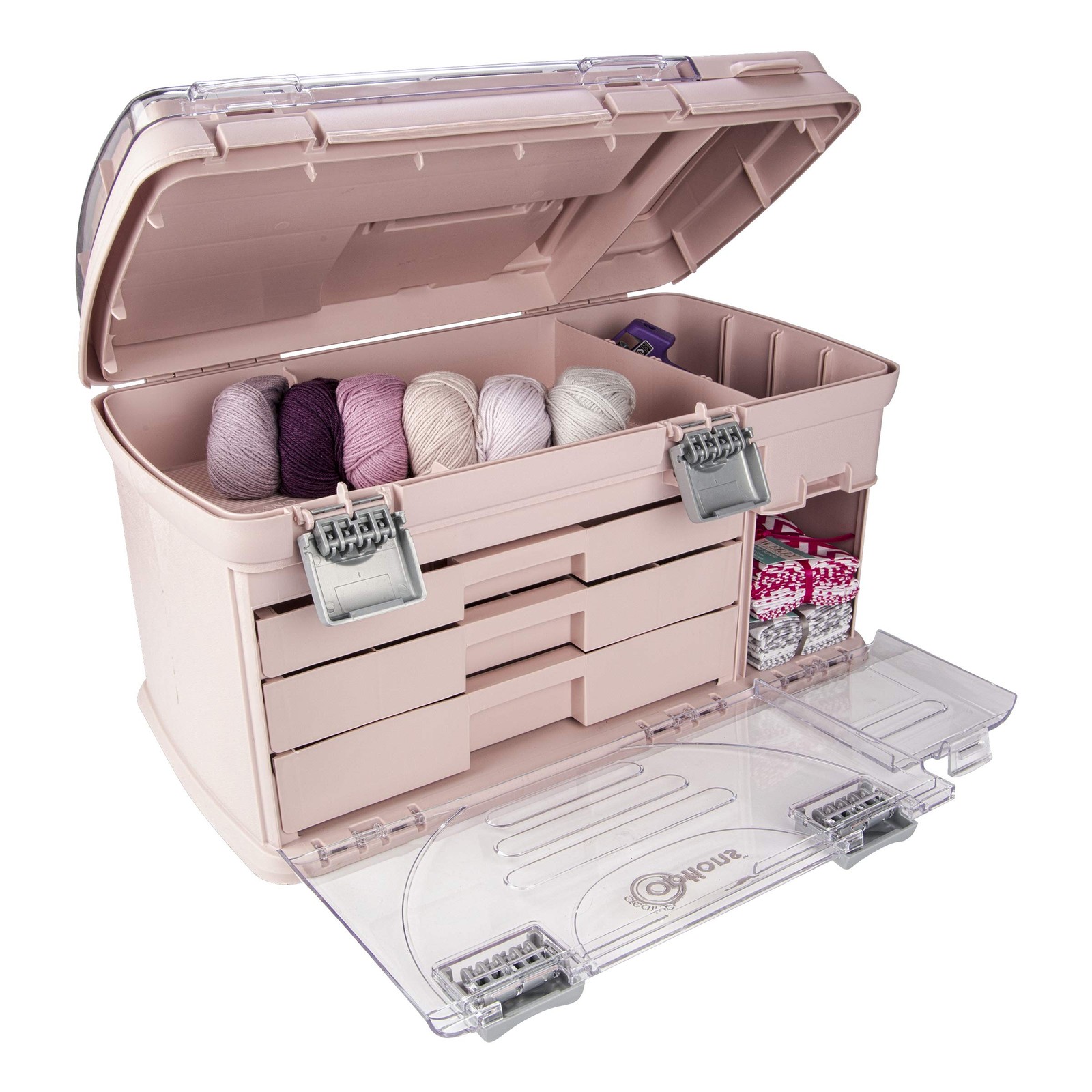 Large Three Drawer Organization System – with Two Small Utility Stows | Battery