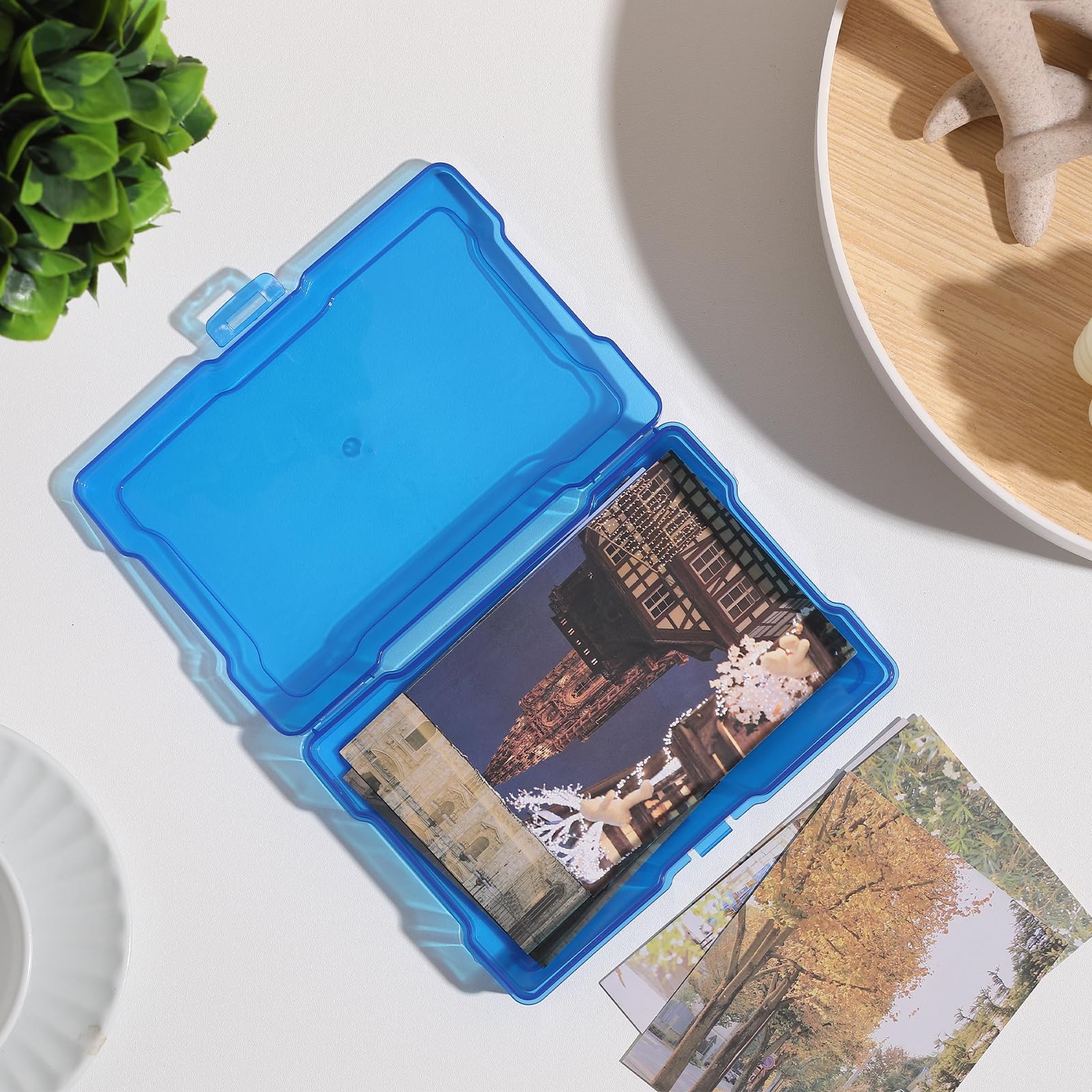 10 Pack 4×6 Inch Photo Storage Boxes Photo Organizer Cases Picture Storage