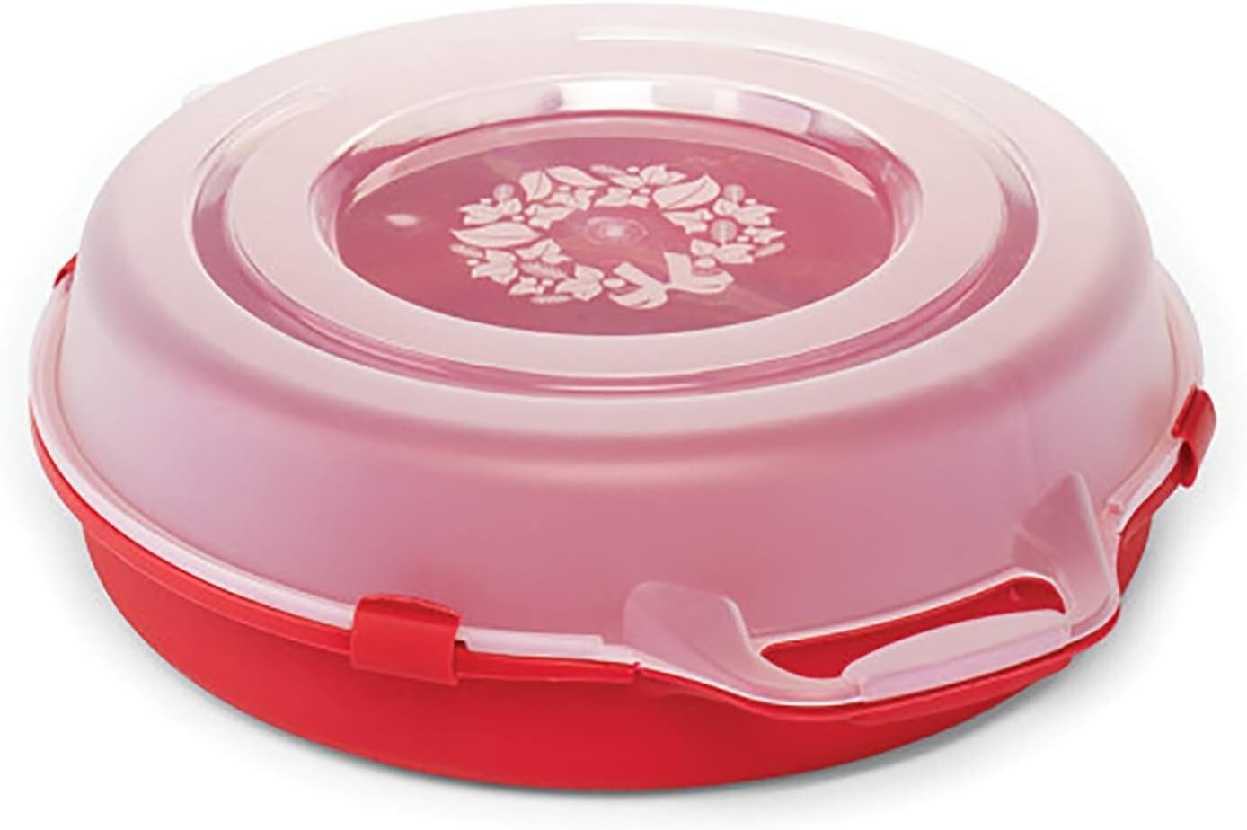 BRAND NEW HOMZ Set of 3 Holiday Wreath Plastic Storage Containers, Up to 24&Prime;