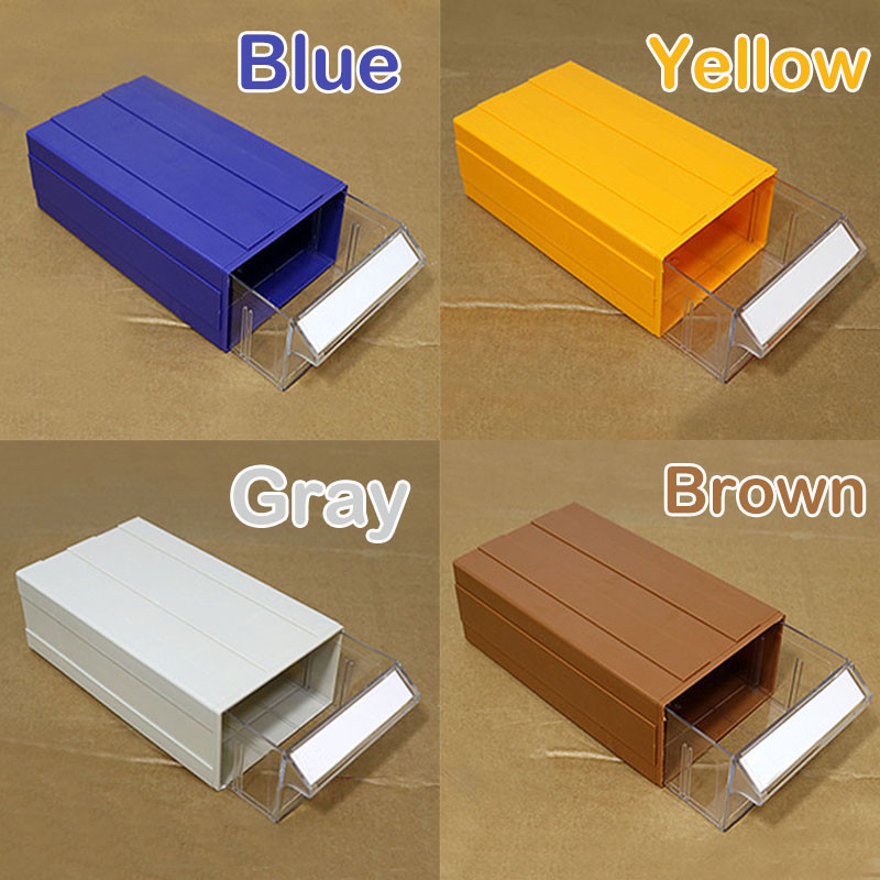 1X Plastic Drawer Toolbox Parts Case Component Storage Box Organizer Home Office