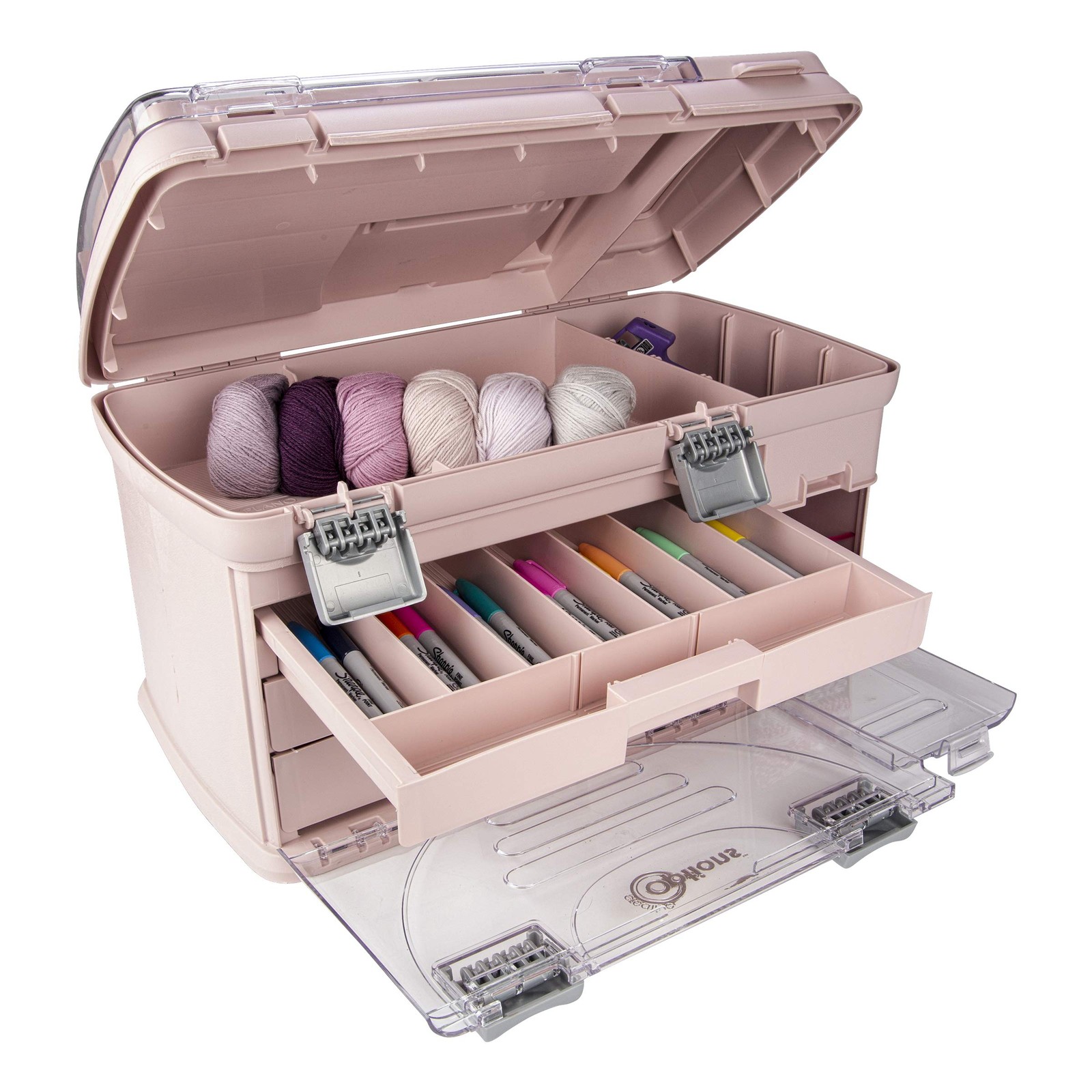 Large Three Drawer Organization System – with Two Small Utility Stows | Battery