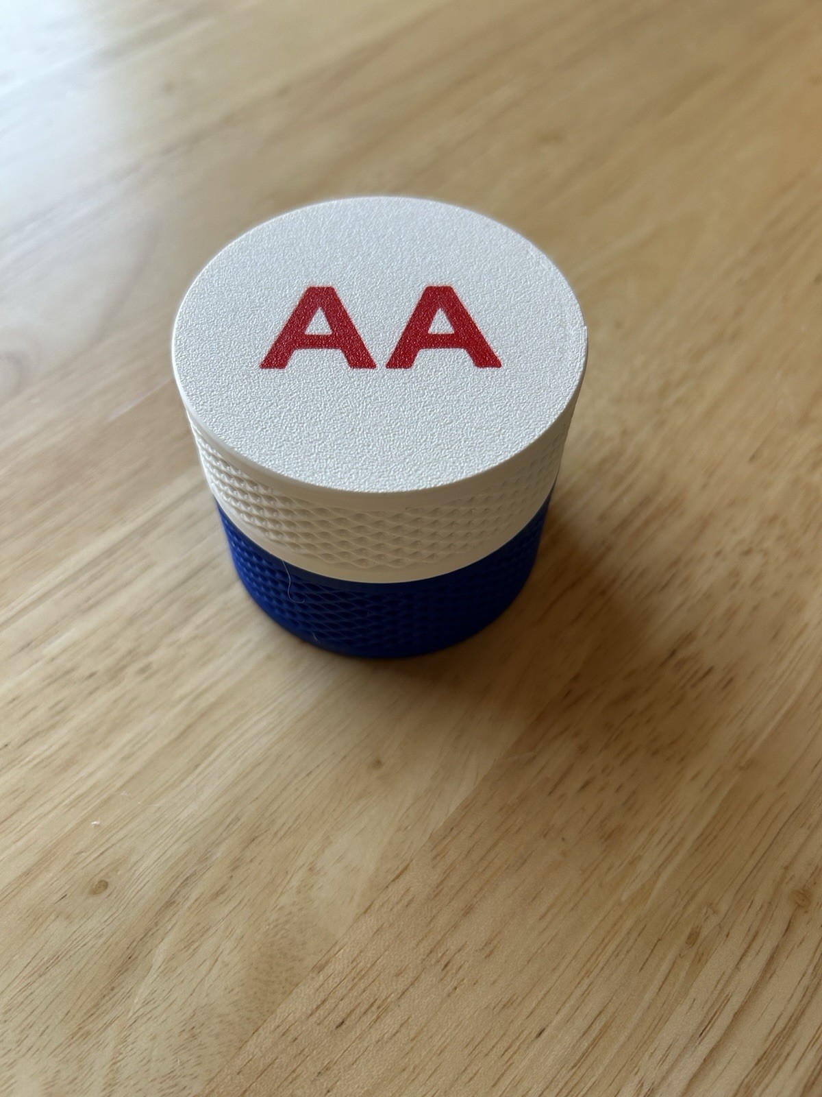 AAA and AA Battery Storage Container Set