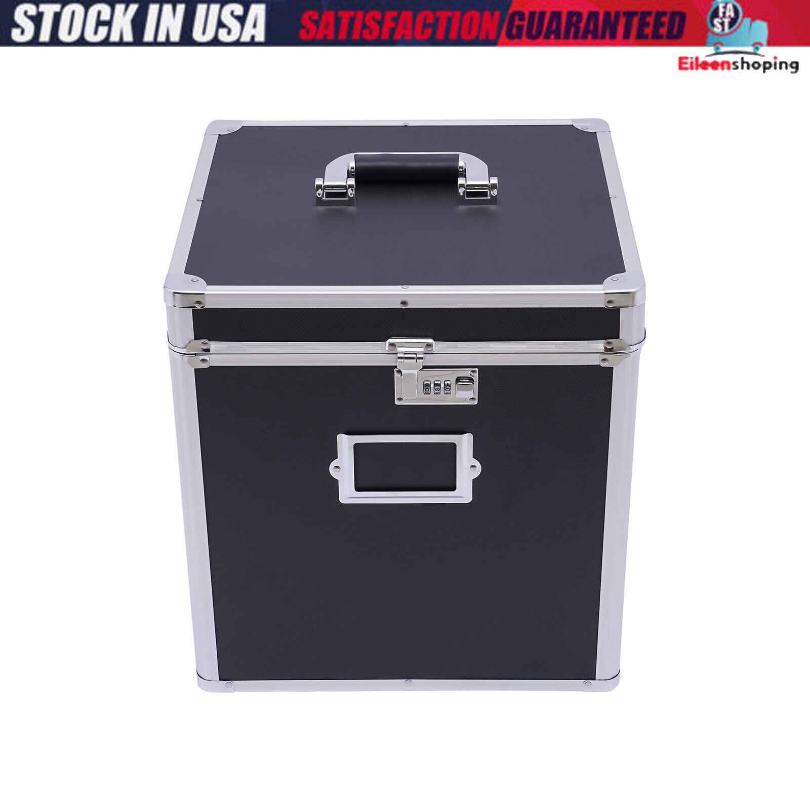 Vinyl Record Storage Box For Up To 50+ 12-inch Albums, Records Crate, Lp Album S