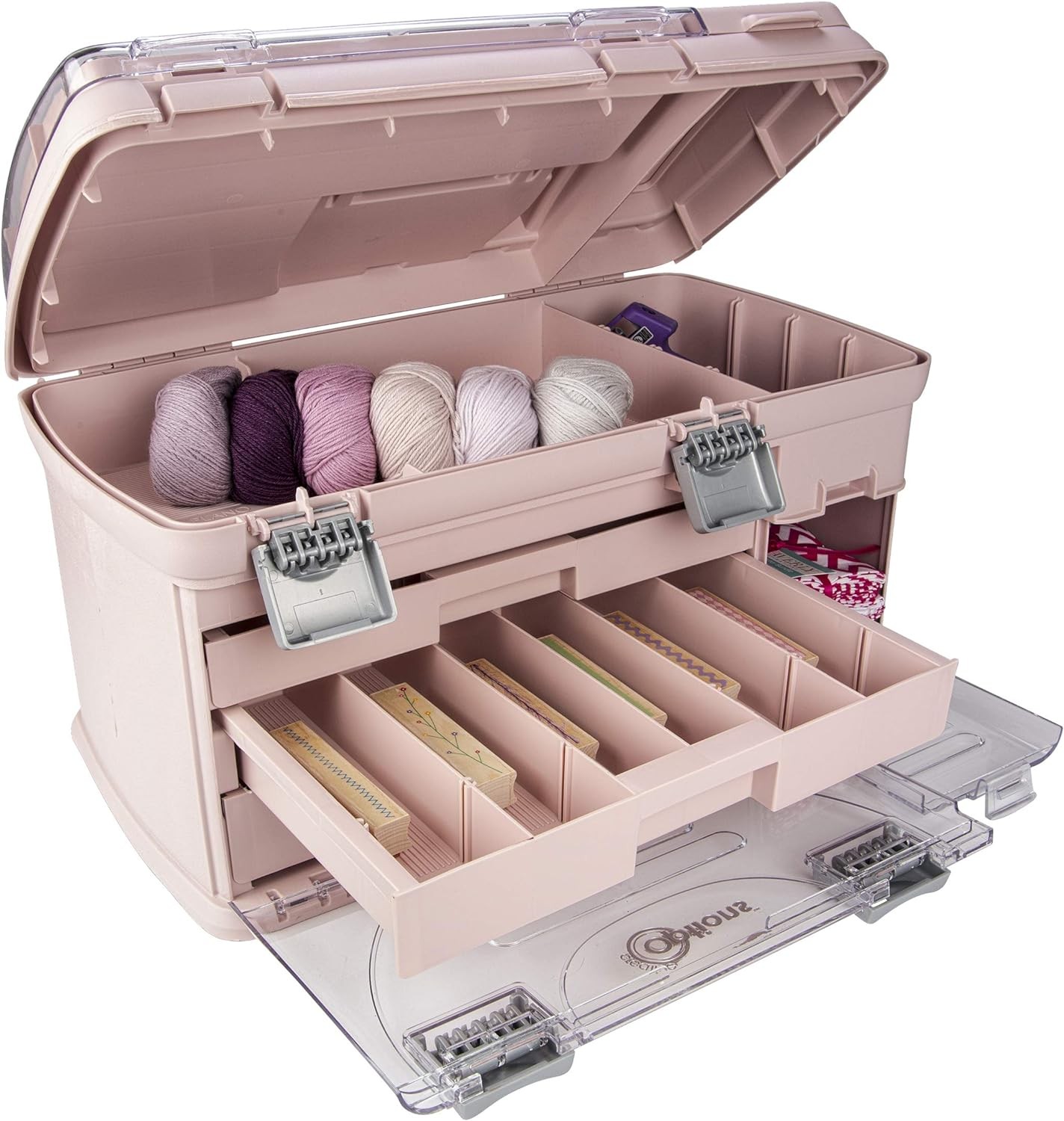 Large Three Drawer Organization System Battery Jewelry Craft Storage