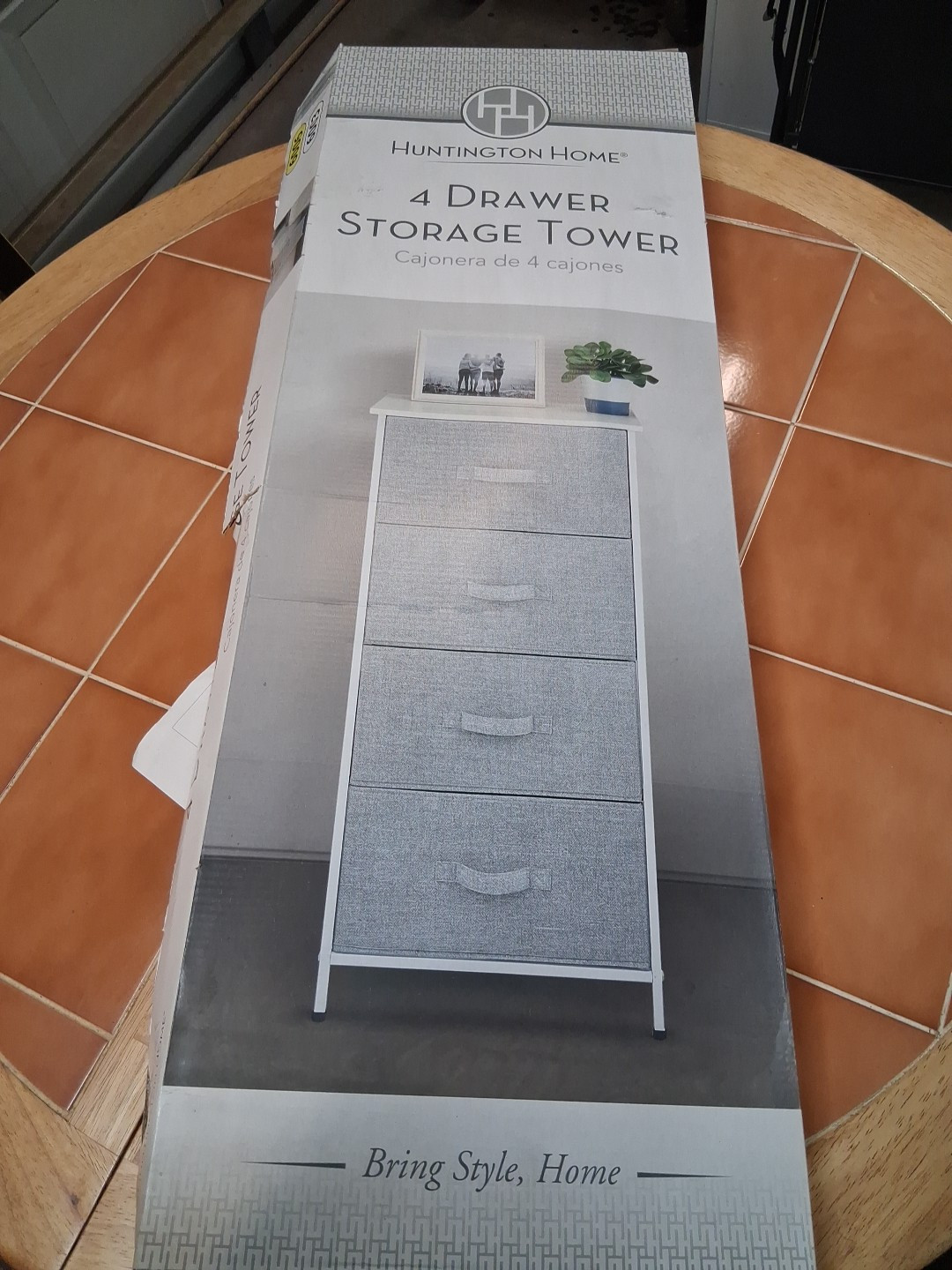Huntington Home 4 Drawer Storage Tower