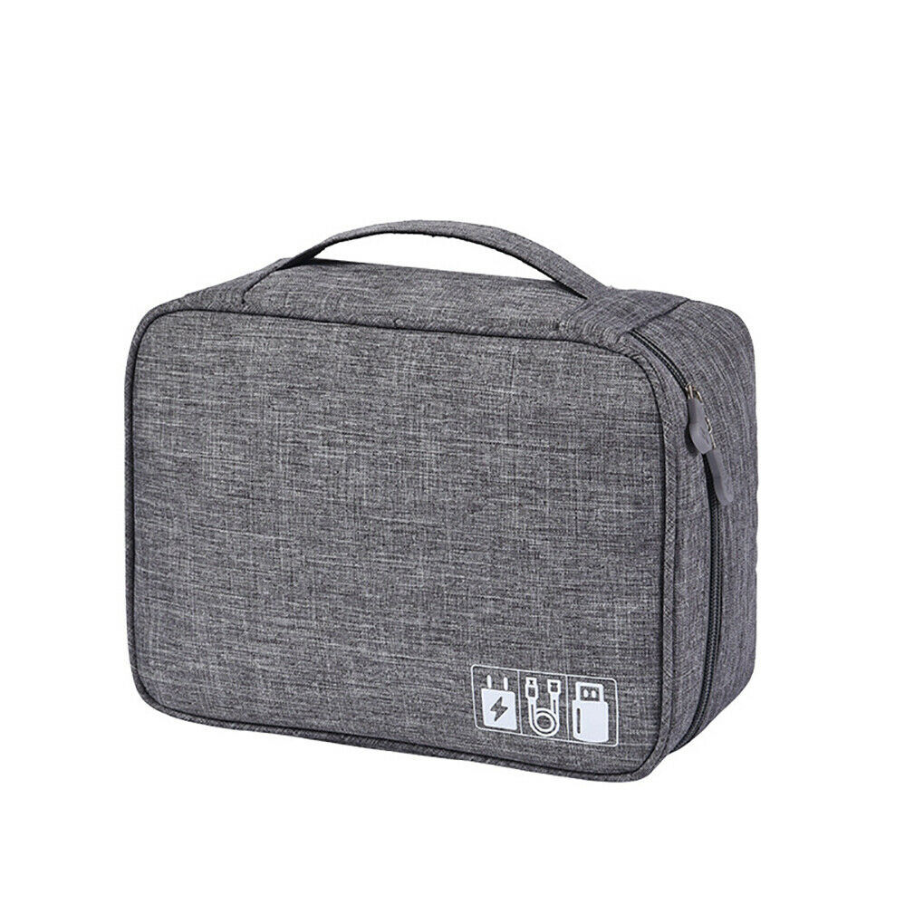 USB Travel Cable Bag Organizer Charger Storage Electronics Case Cord Accessories