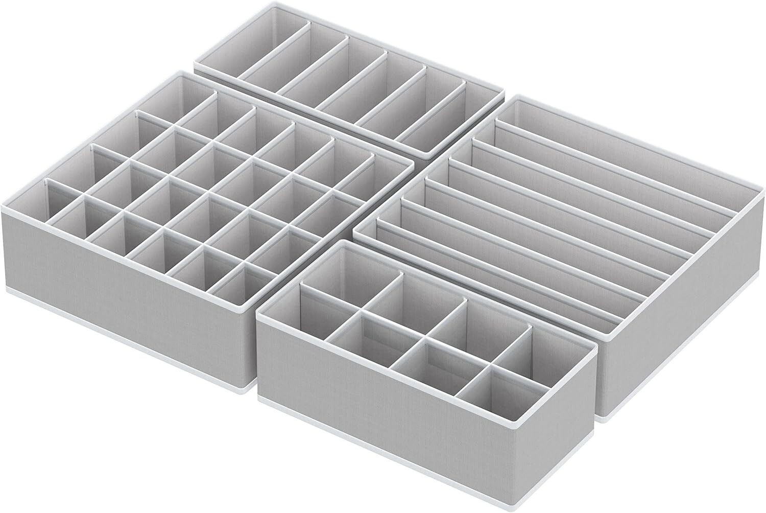 Divisor organizador de cajones para calcetines y ropa interior con 45 celdas NEW
