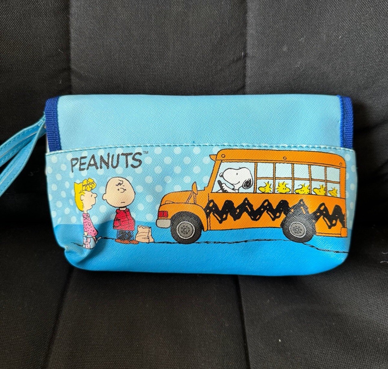 Peanuts Snoopy Two Pattern Organizer with Zipper