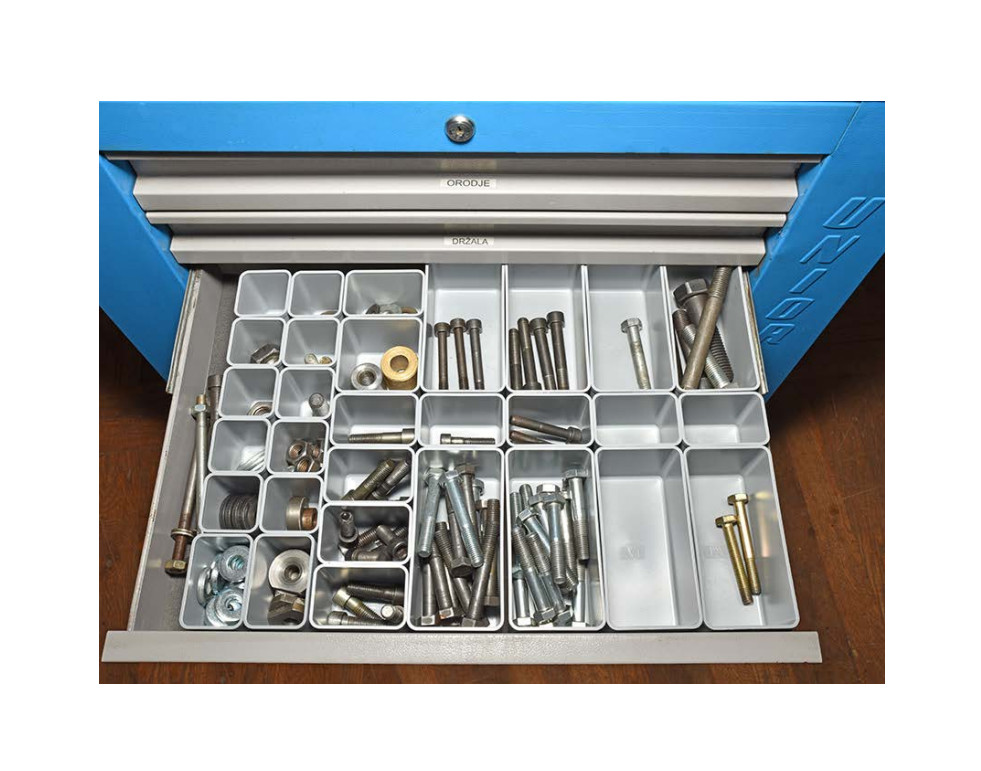 Plastic Storage Box, Organizer, Durable Case