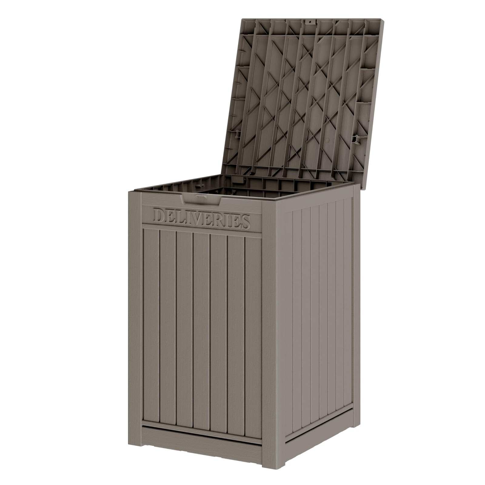 Package Delivery Box for Outside 48 Gallon Storage with Lockable Secure Large
