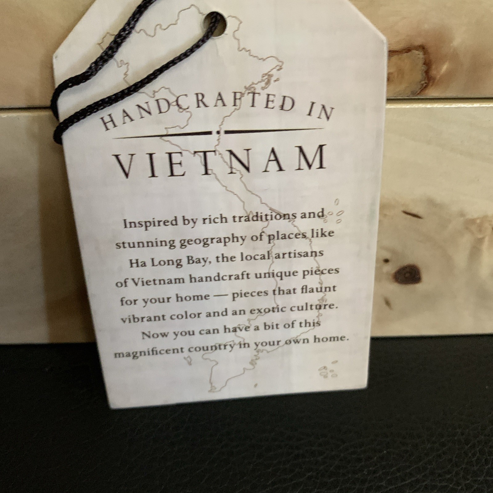 NWT Wood Box Handcrafted in Vietnam 10×6 inches